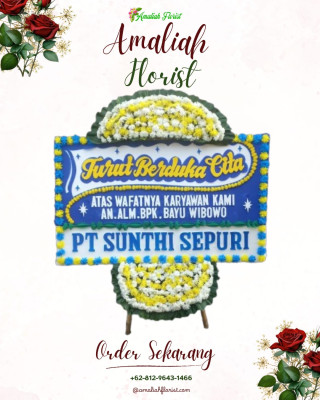 Papan Bunga Duka di Sematang Borang