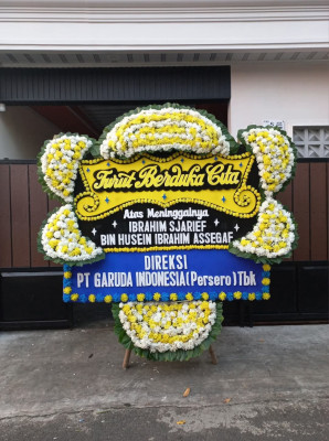 Papan Bunga Duka di Sematang Borang
